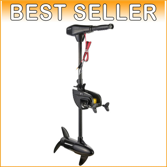 Durable Aluminum Trolling Motor for Saltwater - 30" Shaft & Adjustable Features