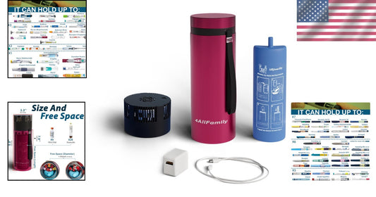 Explorer 3-In-1 Insulin Cooler Travel Case - USB & Biogel - 72-Hour Temp Control