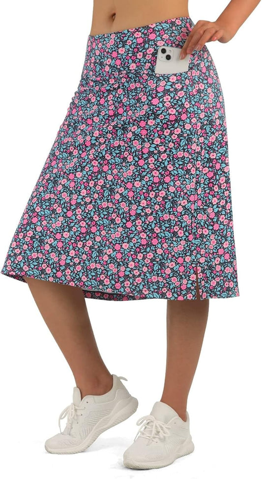 Breathable & Trendy Women's Athletic Skorts with Liner Shorts and Pockets