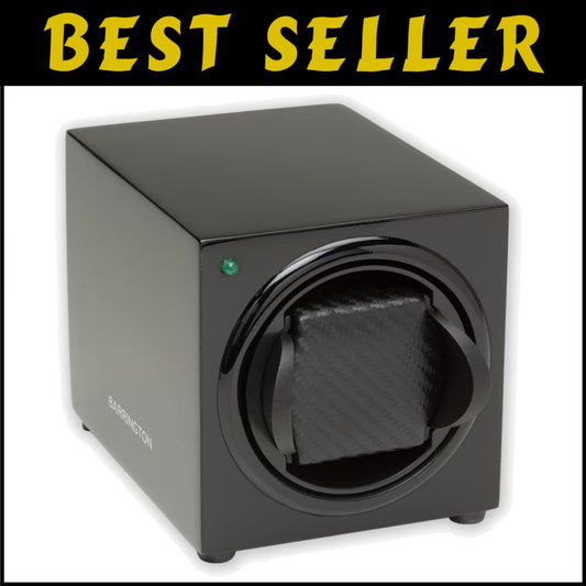 Programmable Watch Winder Box for Most Automatic Watches - 5 TPD Settings