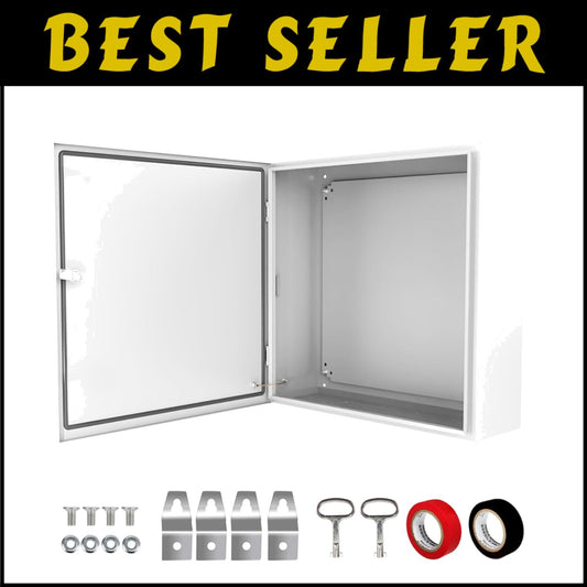 NEMA 4X Waterproof Electrical Box 24x24x8'' for Secure Outdoor Installation