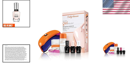 At-Home Gel Nail Polish Kit - Mirror Shine, No Dry Time, Easy Application