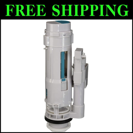 Lightweight Flush Valve - Easy Install Toilet Repair Part in Durable Plastic