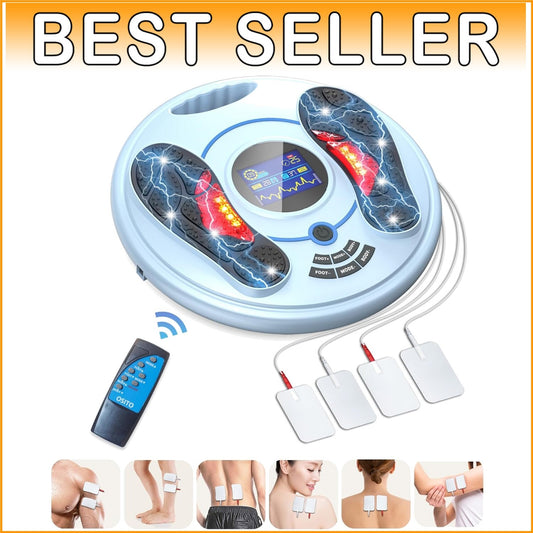 FDA Cleared Foot and Body Massager – Dual System for Pain Relief and Circulation