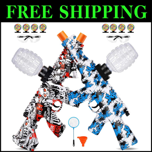 Upgraded Gel Splatter Toy with Accessories - Perfect for Parties and Holidays