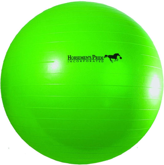 Compact 40-Inch Green Inflatable Mega Ball for Small Horses - Exercise & Fun