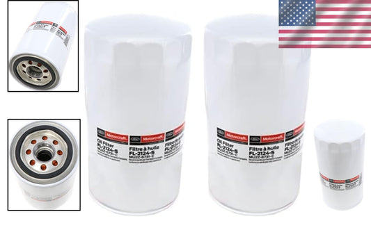 Premium Pack of 2 Oil Filters for Ford & Lincoln Trucks - Performance Parts