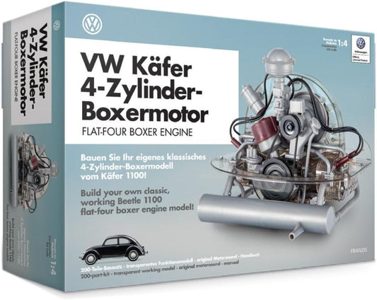 Collector's VW Beetle Engine Model Kit - Detailed Construction for Ages 8+