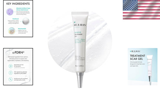Clinical-Grade Scar Healing Gel with c-PDRN - 1.35 fl oz of Advanced Repair