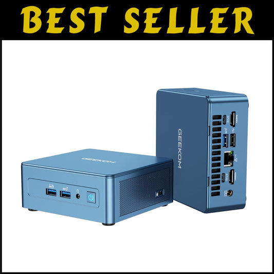 Compact 2025 IT13 Mini PC, Core i9, 32GB RAM, 1TB SSD, WiFi 6E, Dual 8K Support