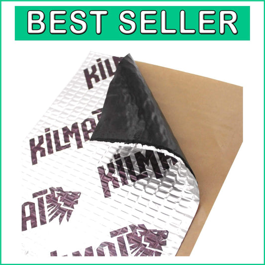 DIY Friendly 50 sqft Butyl Sound Deadening Mat - Ultimate Road Noise Elimination