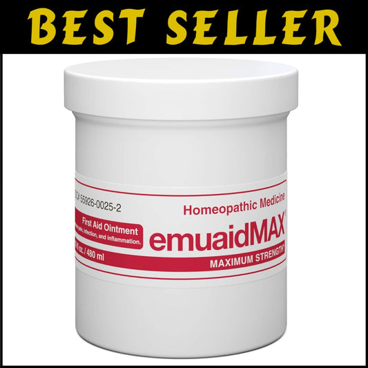 Soothing 16oz Ointment for Eczema, Athlete’s Foot & Skin Rashes - MAX Formula