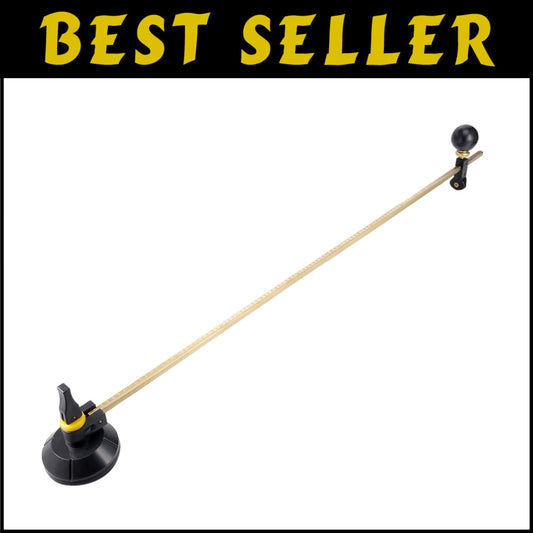 Professional Glass Circular Cutter: Adjustable 120cm Diameter with Suction Cup