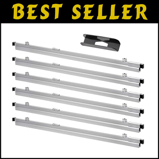 Multipurpose Blueprint Holder 6-Pack - 24-Inch Document Clips for Efficiency