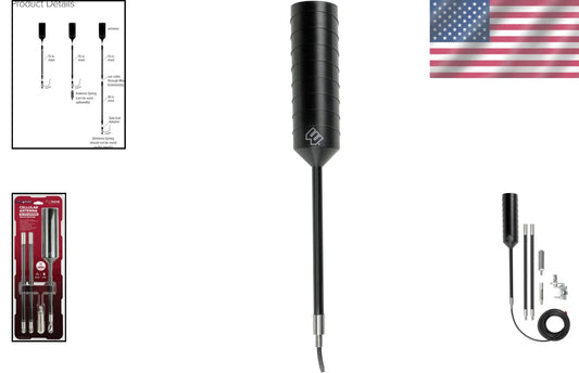 Adjustable 4G-OTR Trucker Antenna, 17" - Ultimate Signal Booster for Travel