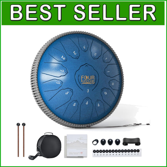 Ethereal 13-Inch Steel Drum Gift Set – Perfect for Meditation & Relaxation
