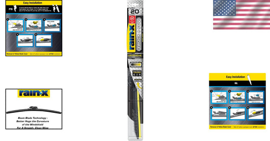 Durable 20-Inch Truck & SUV Wiper Blades – Engineered for All Driving Adventures