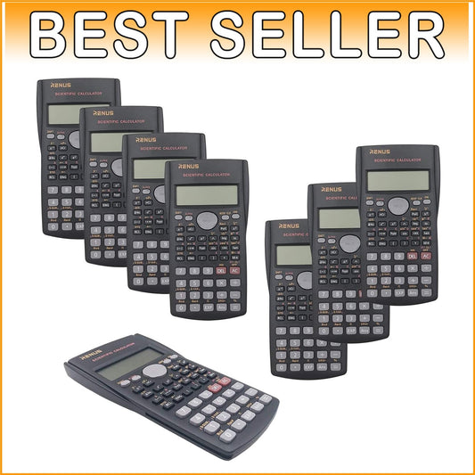 2-Line 12-Digit Engineering Calculator Set - Perfect for High School & College