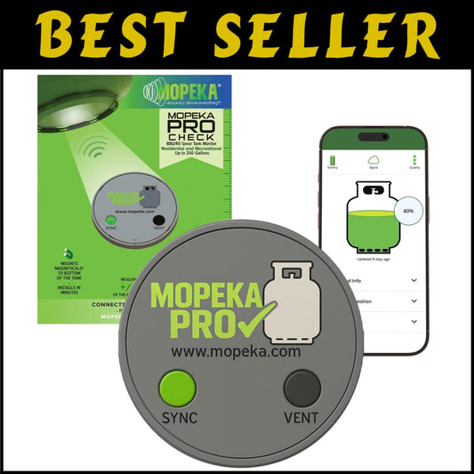 Advanced Ultrasonic Propane Tank Indicator with App - Precise and Convenient