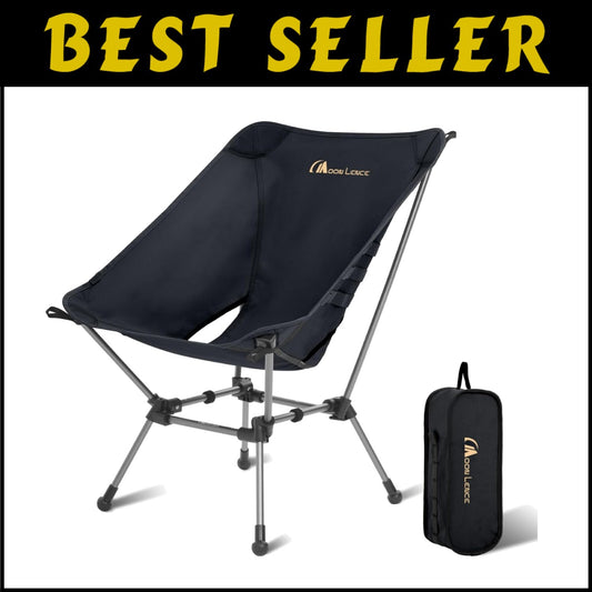 Oversized Portable Camping Chair, Lightweight with 400 lbs Capacity - Gen 3 Plus