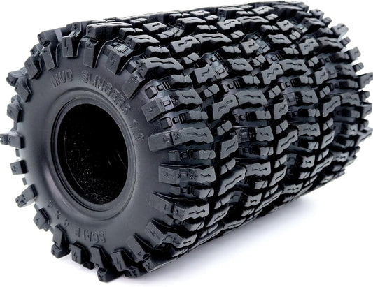 Upgrade 1/10 Crawler Tires: 4pcs 1.9 Mud Slingers - 4.72" Soft Sticky Tires
