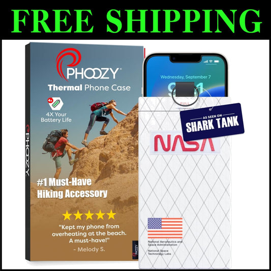 Waterproof Apollo II Phone Pouch with AGION Lining - Ultimate Winter Companion