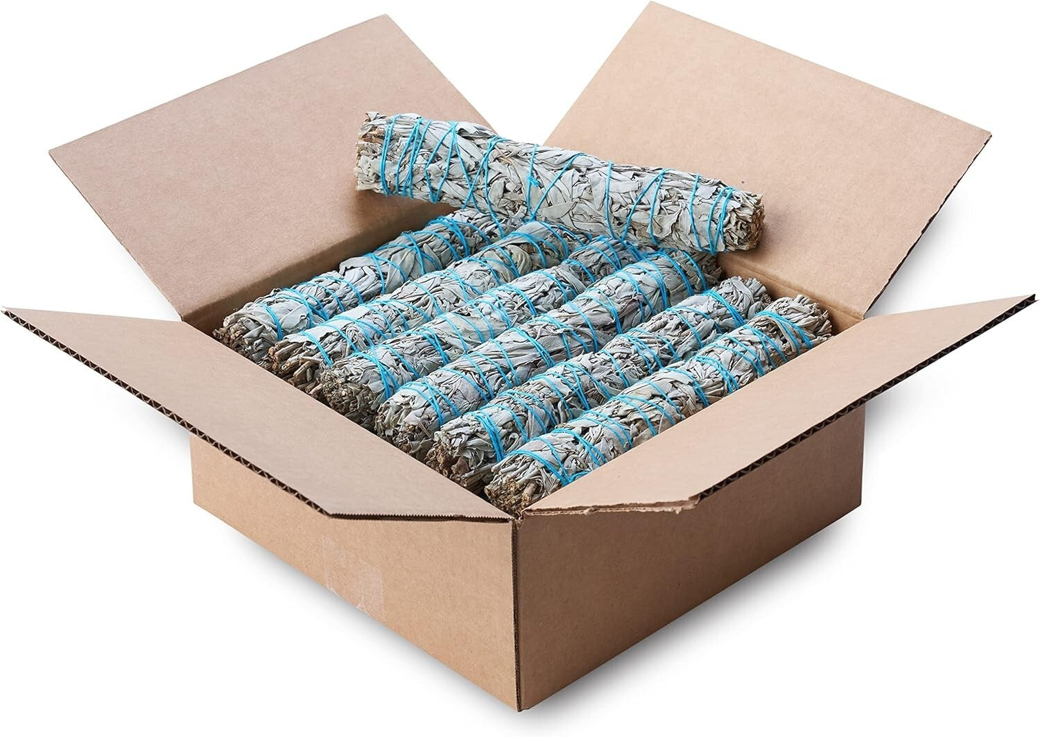 Wholesale 9" White Sage Smudge Sticks - 24 Bundles for Spiritual Growth
