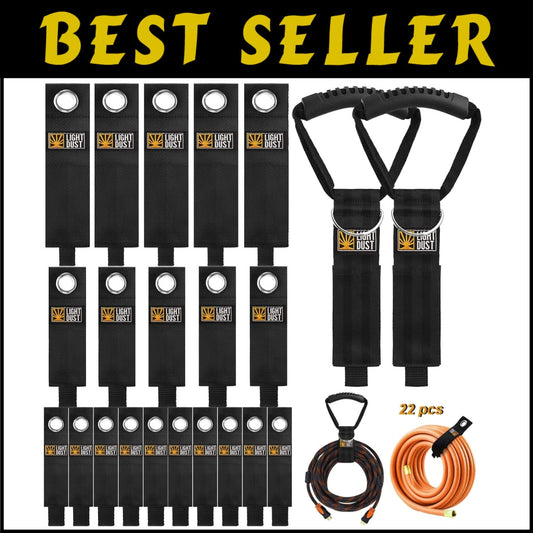 Industrial Strength Storage Solutions - 22PC Heavy Duty Tool and Cable Organizer