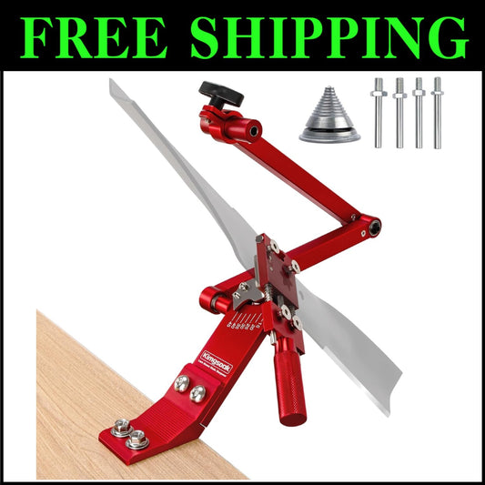 Premium Lawn Mower Blade Sharpener Kit with Balancer for a Perfect Cut