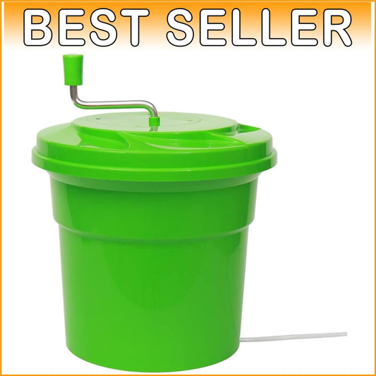 FDA Compliant 5-Gallon Salad Spinner - Quickly Dry Greens in Commercial Kitchens