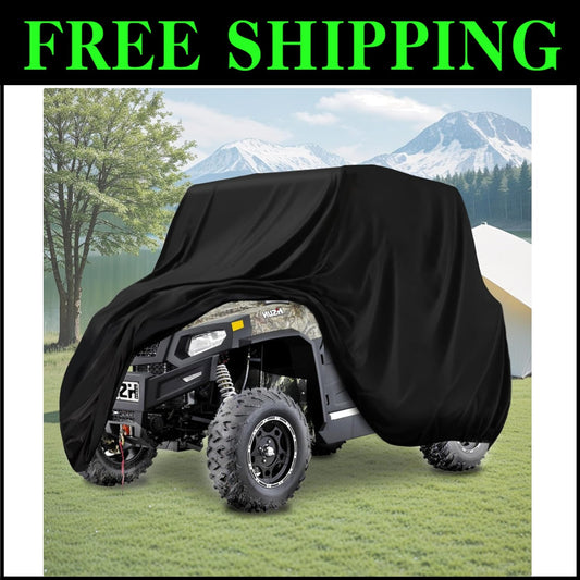 Durable 2-3 Seater UTV Cover - Waterproof and Windproof Oxford Fabric Protection