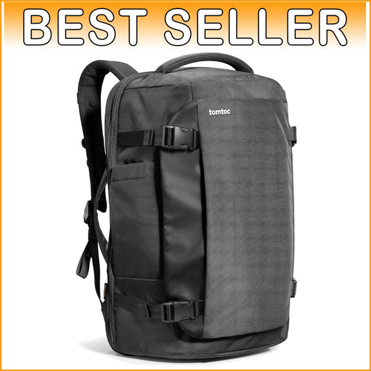 Eco-Friendly 40L Water-Resistant Backpack - Perfect for Travelers & Commuters