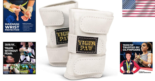 Authentic Gymnastics Wrist Guards for Tumbling - Ergonomic Fit, Made in USA