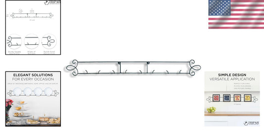 Premium Quality Horizontal Plate Stand for Collectible Plates Indoor Display