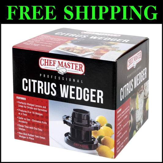 Sharp Bladed Citrus Slicer - Perfect Manual Tool for Kitchen & Bar Essentials