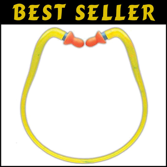 10-Pair Ergonomic Band Noise Reduction Earplugs - Industrial Hearing Safety