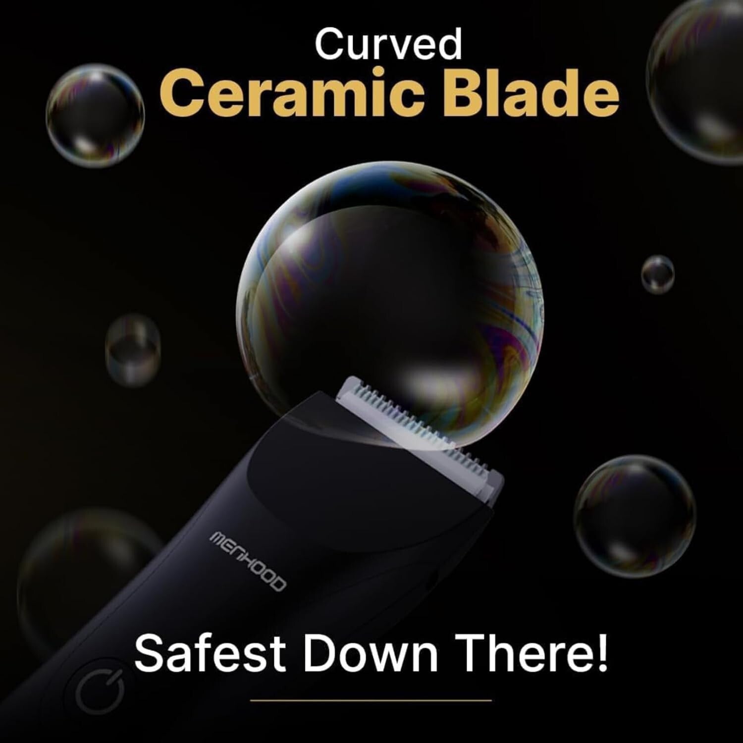 1.0 Trimmer for Men: Versatile Body & Groin Grooming with Skin-Friendly Design