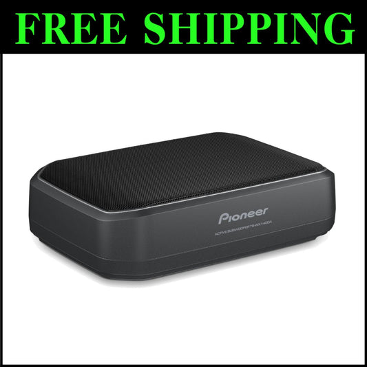 Enhanced Car Audio Experience - 170W Compact Subwoofer with Flexible Install