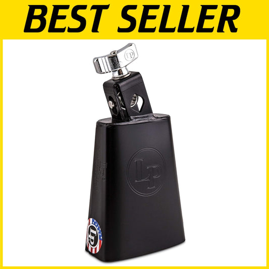 Durable LP Black Beauty Cowbell - 5" Percussion Instrument with Bright Tone