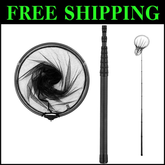 Premium Carbon Fiber Fishing Net with 20lb Capacity - Perfect for All Conditions