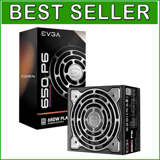 Efficient Supernova 650 P6 80 PLUS Platinum Power Supply - 10-Year Warranty