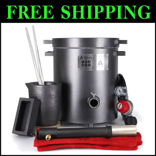 Complete V3 Propane Smelting Furnace Kit - Ideal for Hobbyists & Professionals