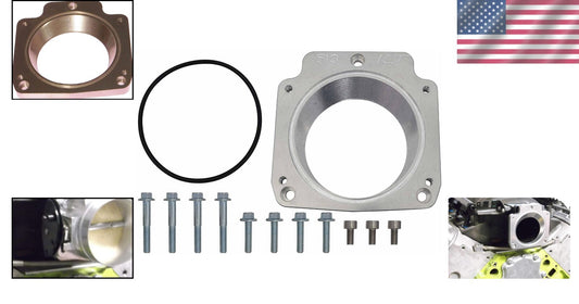 All-in-One LS Throttle Body Adapter Kit for DBW & DBC – Complete with Hardware