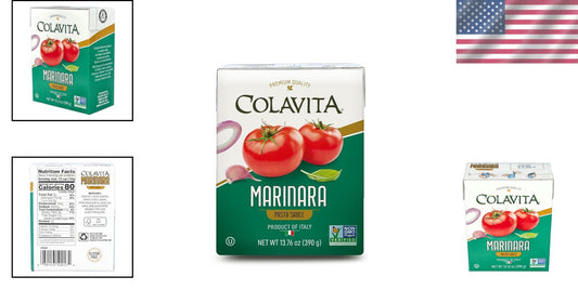 Savory Marinara Pasta Sauce - 16 Pack 13.76oz, Ideal for Everyday Meals