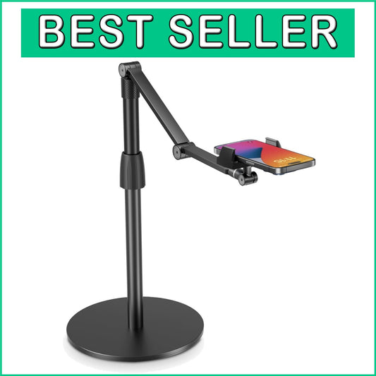 Ergonomic 360-Degree Swivel Phone Stand - Perfect for Recording & Teaching