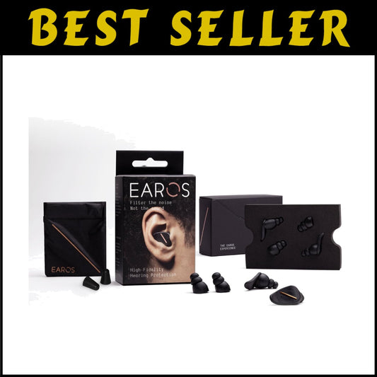 Comfortable Reusable Ear Plugs for Musicians - Ultimate Acoustic Protection