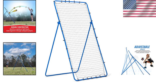 The Original Fully Adjustable 7x4 Volleyball Rebounder - Practice Your Skills
