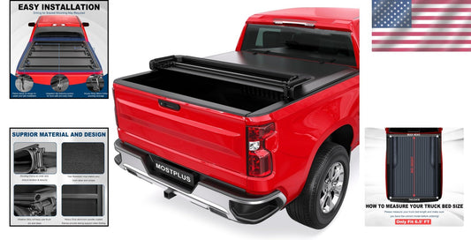 Custom Fit Soft Truck Tonneau Cover for 1988-2006 Silverado/GMC 6.5 FT Fleetside