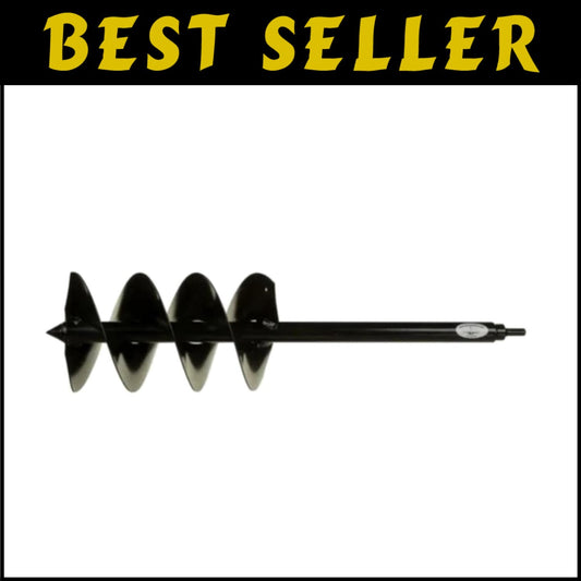 Efficient 7" x 28" Auger Drill Extension for Digging – Ideal for Plants & Posts