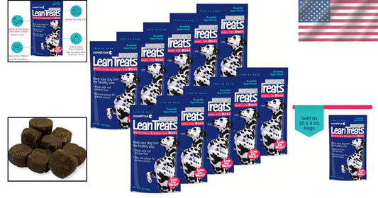 10 Pack Nutrisential Soft Low-Calorie Dog Treats - Perfect for All Life Stages